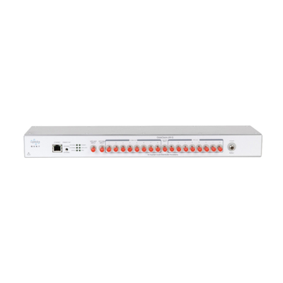OctoClock-LW-G. 8 canais de 10 MHz e 8 canais de 1PPS, 1U, 8 canais Fontes de Relógio Integradas